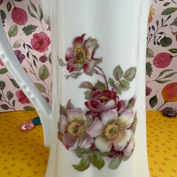 Gerold Porzellan (Porcelain) 8 inch pitcher. Made in Bavaria West Germany - Picture 5 of 9